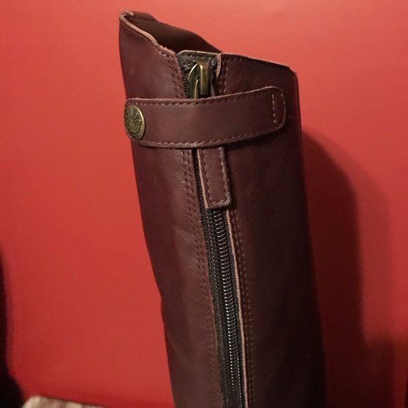 Sam Edelman Penny Brown Leather Riding Boots 7W - Picture 7 of 8